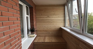 Отделка, остекление, утепление балконов в Кунгуре от 209 руб. м/2.